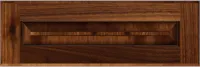 Raised  Panel  Bullnose  Walnut  Drawer Front